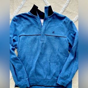 Men’s Brooks Brothers Blue Quarter Zip